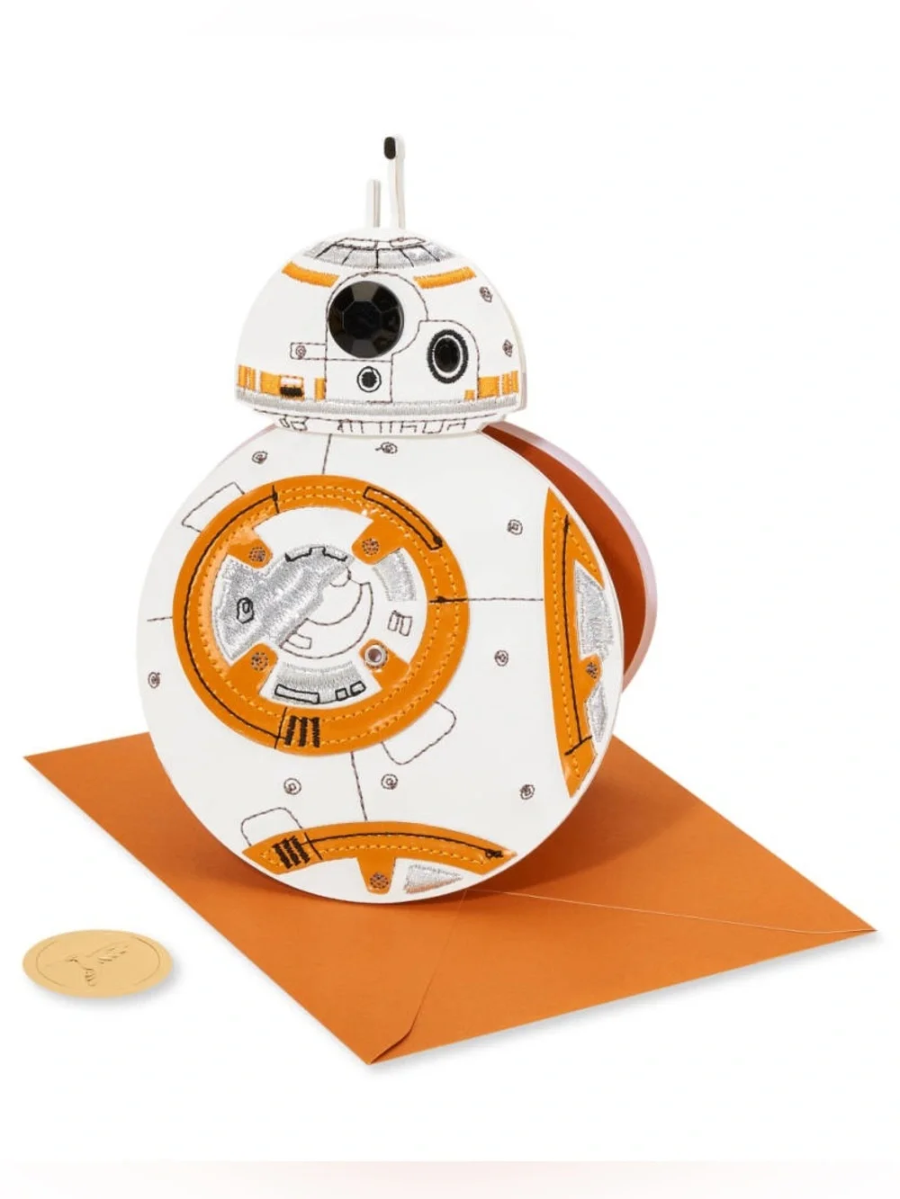 NEW BB8 Star Wars Birthday Card, Happy BB-Birthday!